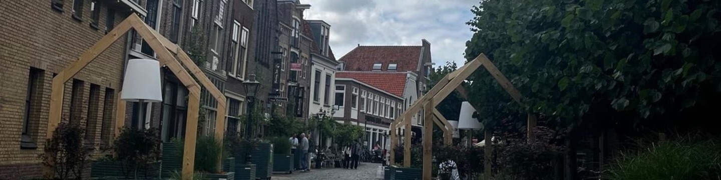 Nieuwstraat vanaf Hooigracht 