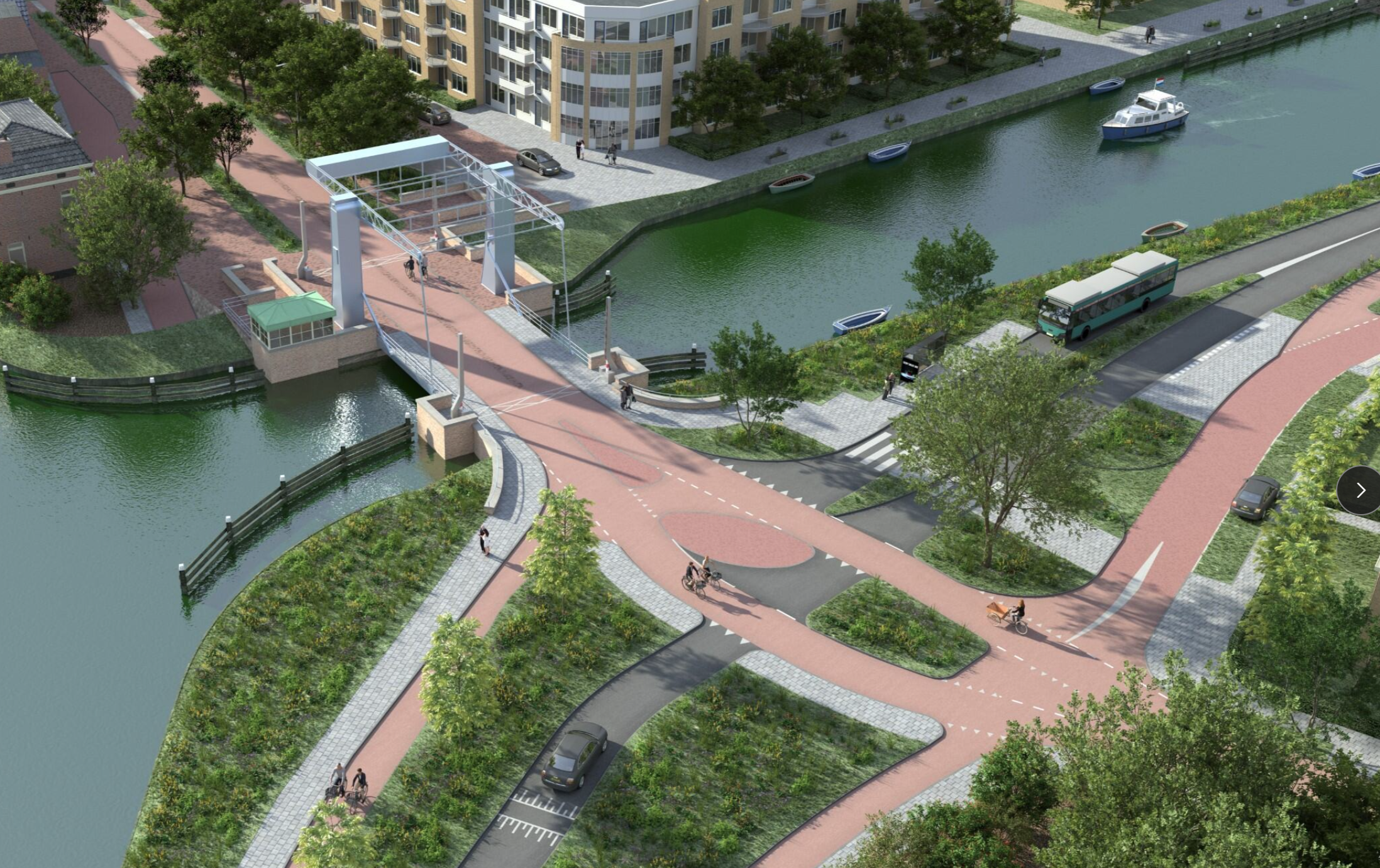Kruispunt gemeente Leiderdorp